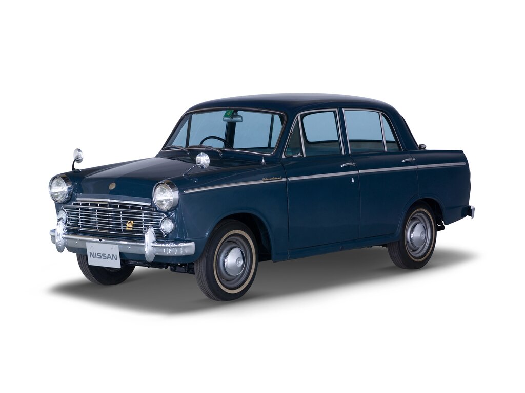 Nissan Bluebird 1 поколение, рестайлинг, седан (08.1961 - 08.1962)